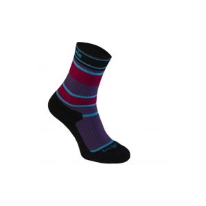 Ponožky BRIDGEDALE MerinoFusion Hiker Junior Purple/Black