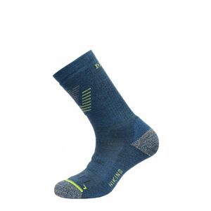 Vysoké vlněné ponožky Devold Hiking modré SC 564 063 A 291A