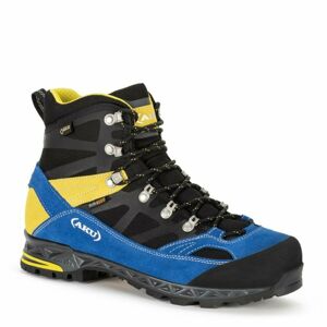 Pánské boty AKU Trekker Pro GTX černo/modro/žluté 9 UK