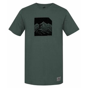 Pánské tričko Hannah Grem dark forest mel (print 1)
