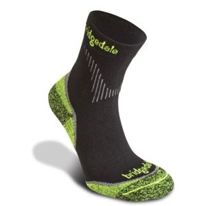 Ponožky Bridgedale CoolFusion Run Qw-ik black 845 M (6,5-9)