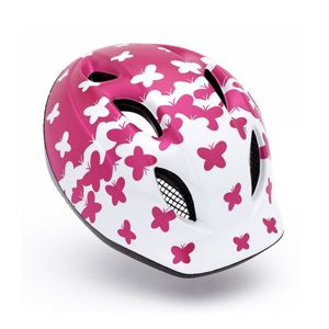 Dětská helma Met Buddy motýl/růžová
