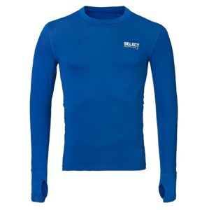 Kompresní triko Select Compression T-shirt L/S 6902 modrá