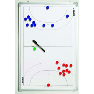 Taktická tabule Select Tactics board alu handball bílá