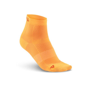 Ponožky CRAFT Cool Mid  2-pack 1905044-2702 - oranžová 34-36