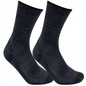 Ponožky LORPEN Merino Blend Light Hiker 2 Pack charcoal M (6,5-9)