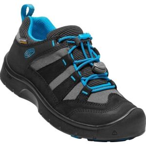 Dětské boty Keen Hikeport WP Jr, black/blue jewel