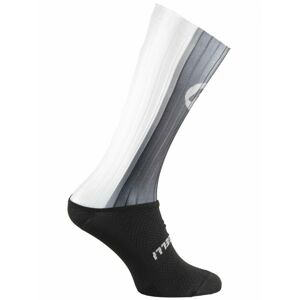 Aerodynamické funkční ponožky Rogelli AERO, černo-šedá-bílé 007.003 XL (44-47)