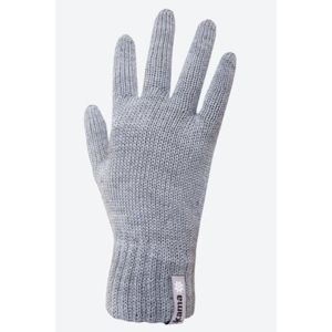 Pletené Merino rukavice Kama R101 109 světle šedá M