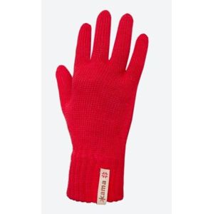 Pletené Merino rukavice Kama R101 104 červená S