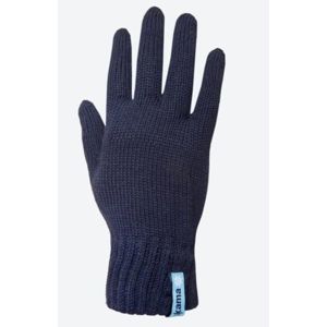 Pletené Merino rukavice Kama R101 108 tmavě modrá