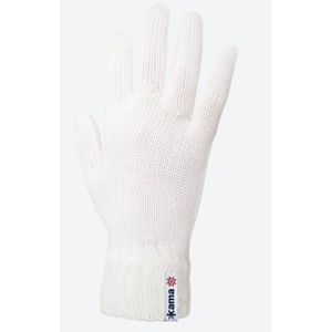 Pletené Merino rukavice Kama R102 101 přírodně bílá