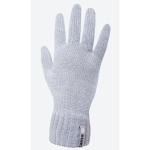 Pletené Merino rukavice Kama R102 109 světle šedá L