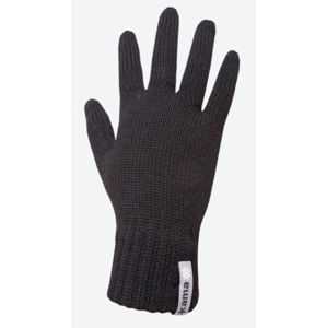 Pletené Merino rukavice Kama R102 110 černá L