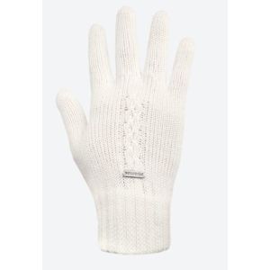 Pletené Merino rukavice Kama R103 101 přírodně bílá L