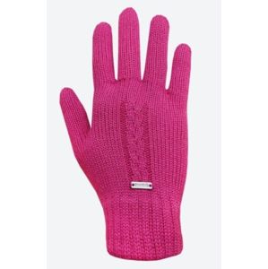 Pletené Merino rukavice Kama R103 114 růžová