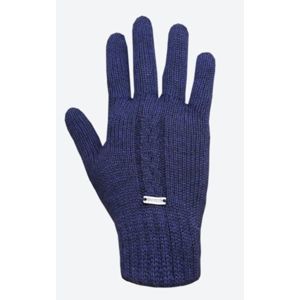Pletené Merino rukavice Kama R103 108 tmavě modrá