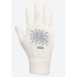 Pletené Merino rukavice Kama R104 101 přírodně bílá