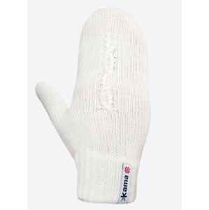 Pletené Merino rukavice Kama R105 101 přírodně bílá