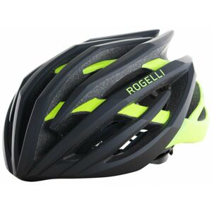 Ultralehká cyklo helma Rogelli TECTA, černo-reflexní žlutá 009.812