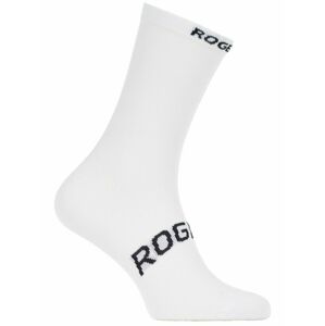 Antibakteriální ponožky Rogelli SUNSHINE 08 s mírnou kompresí, bílé 007.141 XL (44-47)