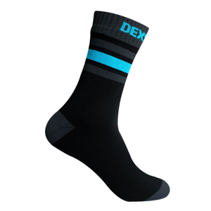 Ponožky DexShell Ultra Dri Sport Sock Black/Aqua M