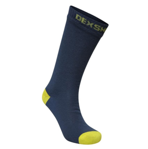 Ponožky DexShell Ultra Thin Crew Socks Navy/Lime XL