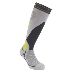 Ponožky Bridgedale Ski Midweight light grey/graphite/133 M (6-8,5) UK
