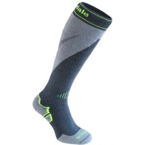 Ponožky Bridgedale Ski Midweight+ gunmetal/stone/038 XL (12-14,5) UK