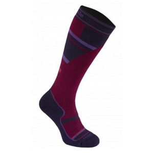 Ponožky Bridgedale Ski Mountain Junior purple/grey/070