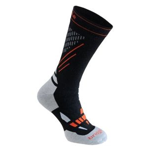 Ponožky Bridgedale Ski Nordic Race black/stone/850 M (6-8,5) UK