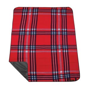 Pikniková deka s popruhem Spokey PICNIC HIGHLAND, červená