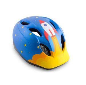 Dětská helma MET Buddy 2019 raketa/modrá -46/53