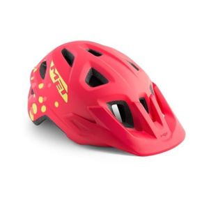 Dětská helma MET ELDAR 2019 polka puntíky růžová