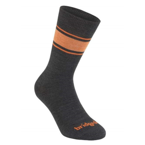 Ponožky Bridgedale Everyday Sock/Liner Merino Endurance Boot graphite/841 L (9,5-12)