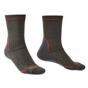 Ponožky Bridgedale Hike Lightweight Coolmax Performance Boot dark grey/826 L (9,5-12)