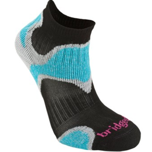 Ponožky Bridgedale Trailsport Ultra Light T2 Merino Cool Comfort Ankle Women's black/846