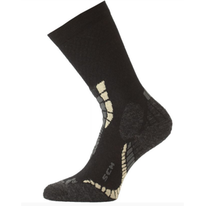 Merino ponožky Lasting SCM 907 černé