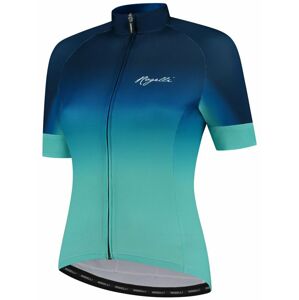 Dámský prémiový cyklodres Rogelli DREAM s krátkým rukávem, modro-tyrkysový 010.092