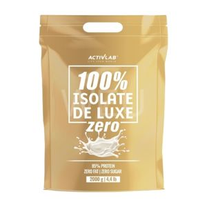 Activlab 100% ISOLATE DE LUXE 700g - ZERO - Broskev