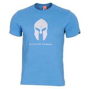 Pánské tričko PENTAGON® Spartan helmet pacific blue M