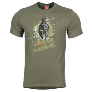 Pánské tričko PENTAGON® Spartan Warrior zelená L