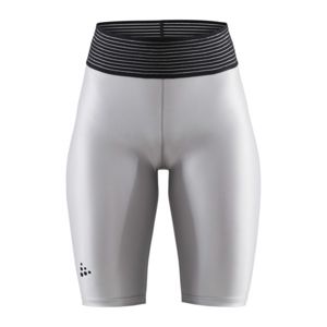Kalhoty CRAFT UNTMD Shiny kr 1908682-914000 bílo-šedá XS