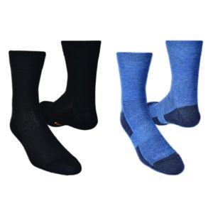 Ponožky LIGHTTREK CMX 2pack 28327-83 černá+modrá 34-36