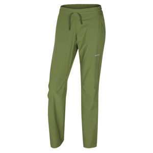 Dámské softshellové kalhoty Husky Speedy Long L tm.zelená XL