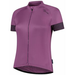 Dámský cyklistický dres Rogelli MODESTA s krátkým rukávem, fialový 010.119
