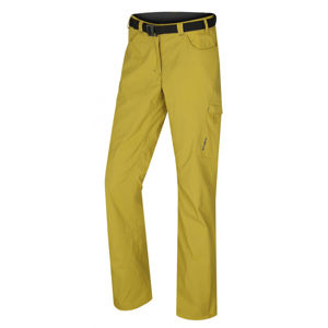 Dámské outdoor kalhoty Husky Kahula L žlutozelená M