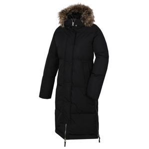 Dámský péřový kabát Husky Downbag L černá M