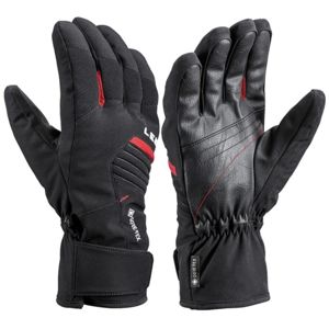 Lyžařské rukavice LEKI Spox GTX black/red 10.5
