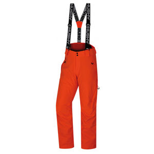 Pánské lyžařské kalhoty Husky Mitaly M neonově oranžová XL